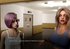 Let's dive into a porn game with a busty mom