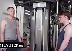 Brody And His Son Eric Strike The Gym Together & They’ve Got The Entire Place Just For Themselves