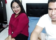 I caught my secretary filming my butt and this babe let me screw her so I'dn't fire her, and I came all over her five times in all her holes