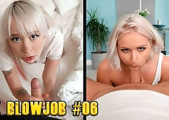 The hottest blowjob sex compilation action with beautiful babes