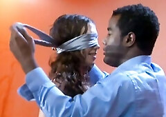 Stunning interracial sex in the cowgirl pose with a hot Alicia Alighatti