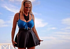 Playing Poolside - Starring: Kelly Madison - PornFidelity