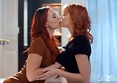 Aidra Fox seduces her bestie Kenna James for a romantic girl/girl session