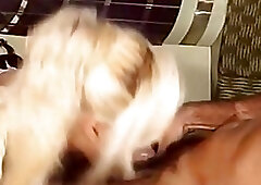 Shemale and a guy fuck each other after sloppy oral