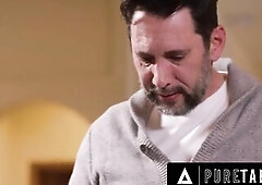 Pliant Playgirl Obeys To Slaver DILF