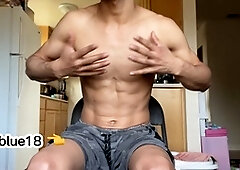 Big cock cumming, twink cum, amateur crossdresser