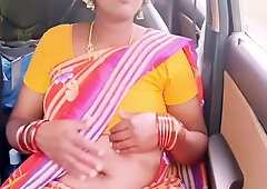 Desi Saree Maid Car Outdoor Sex. Telugu Dirty Talks