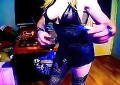 Smoking Sissy Barbie FAG for LIFE