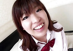 Japanese student 18+ Gets Final Climax With A Hairy Creampie - Bang