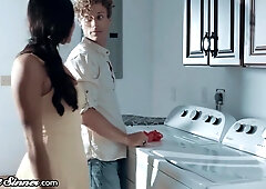 Erotic hardcore Sniffing the Babysitter's Dirty Panties Leads to Cheating - Karlee grey