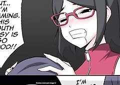 FutaSara Comic Porn Hinata XXX Sarada