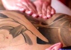 Oiled Client Gets A Happy Ending At The Massage Parlor