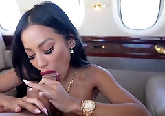 Cj Miles Fucked In A Private Jet Asian Spinner Tight Pussy Teddy Tarantino