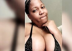 Black mother I'd like to fuck in small bikini top