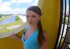 Mazy Myers - Freckled Redhead Can Barely Handle This Big Dick