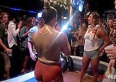 Milky rubbish grappling sluts spring break