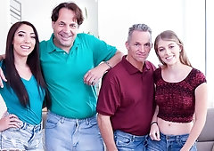 Sensual angels Alyce Anderson and Jessica Jones love big dicks