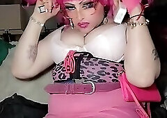 Crossdresser Smoking - cdChloe