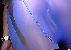 Asian ladyboy blowjob and bareback anal sex by perverted big dick client