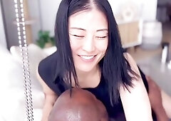 Hawt Oriental Finance Gal Craves Tinder Dates HUGE BBC! [Bruce Cock and Mia Lee]