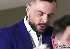 Realtor is anal fucked by thick cock stranger in the hotel room