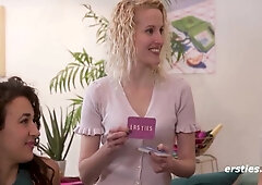 4 Sexy German Ladies Have Hot Sex With Strap Ons & More With Sarah Calanthe