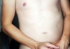 Masturbation exhibition, euphoria, naked sexy boys