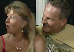 Four large titties of the 2 German harlots willing in underware and high heels to share a single weenie that permeates 'em in turn causing irresi