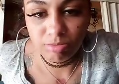 Curby big ass ebony ghetto slut solo on webcam