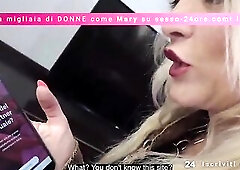 Older mother I'd like to fuck Seduces Youthful Nerd Dude (Porn Made In Italy)