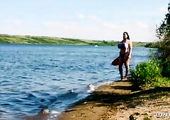 Holy screw that's a big beautiful woman Lifeguard. Her melons have to have her afloat in the greatest tsunami with ease - but they still might be