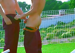 SLINK GLIMPSE SEQUENCE S02X06 ::DANNY AND NATHAN'S POOL VIGNETTE