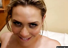 Mia Malkova gets permission from spouse to bang her sexy coach whos always staring at her bubble but