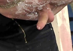 Milking Out His Precum