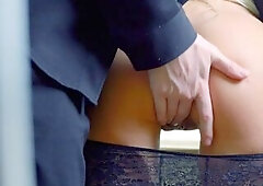 That guy sneaked up from behind and quickly banged me