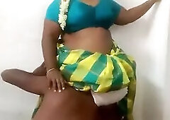 Tamil Saree Hot Busty Aunty Fucking in House
