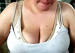 Bbw cum mouth comp, huge tits swallows cum, pale bbw cum inside