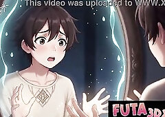 FUTA3DX - Futanari Elf Honeys Large Boobs & Bubble Ass Dream