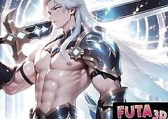 FUTA3DX - Futanari Elf Honeys Large Boobs & Bubble Ass Dream