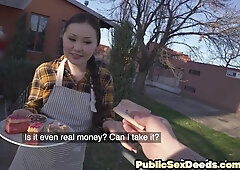 Pickedup asian bitch pussysmashed