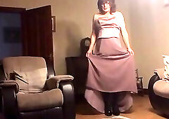 sissy kathys wedding dress wank