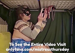 Evil Ball Stretching A Mouse Trap Cock Cbt And A Golf Tee Shove Up His Urethra Mistress Thursday