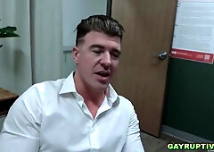 Sneakily Fucked Jim Fitts Tight Ass With Jj Knight