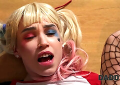 DADDY4K. Harley Quinn fucks after a night out