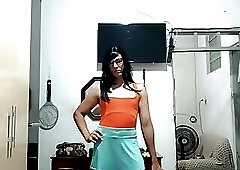 Sakura Cute Video Dresser Collant Orange