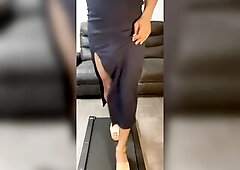 Large Knob Trans In Transparent Suit