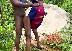 How 2 XXL daddies ravage me sans a condom on top of sand behind and uncompleted palace