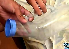 WS golden shower Asians enjoy 3some barebacking anal