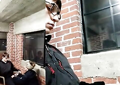 Public Dare Spunk fountain Against Social Distancing