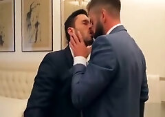 Two Hot Spanish Business men Fuck